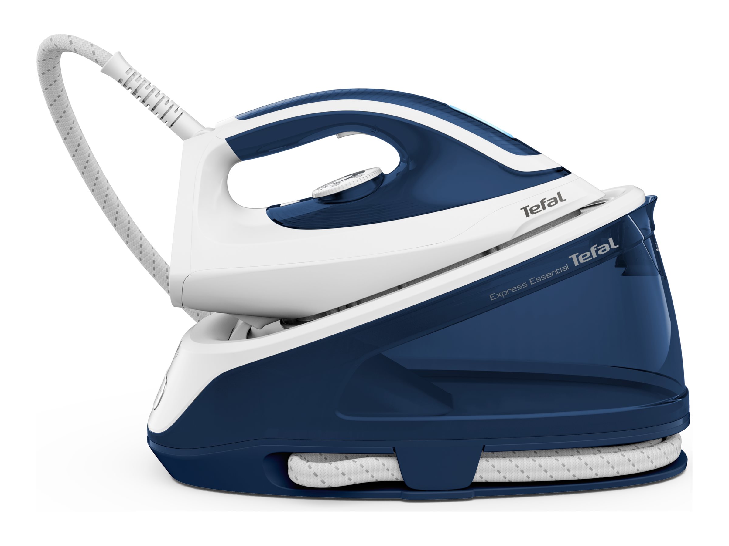 Tefal Express Essential SV6116, 2200 W, 110 g/min, 5 bar, 1,4 L, 260 g/min, Blå, Hvid
