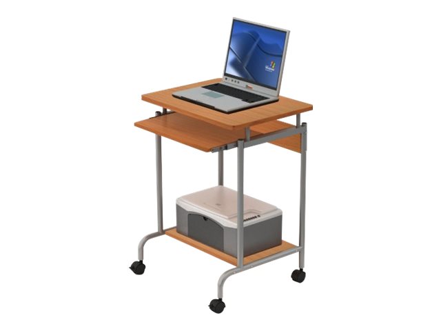 Skrivebord til computer TECHly Compact ICA-TB S005, bøg