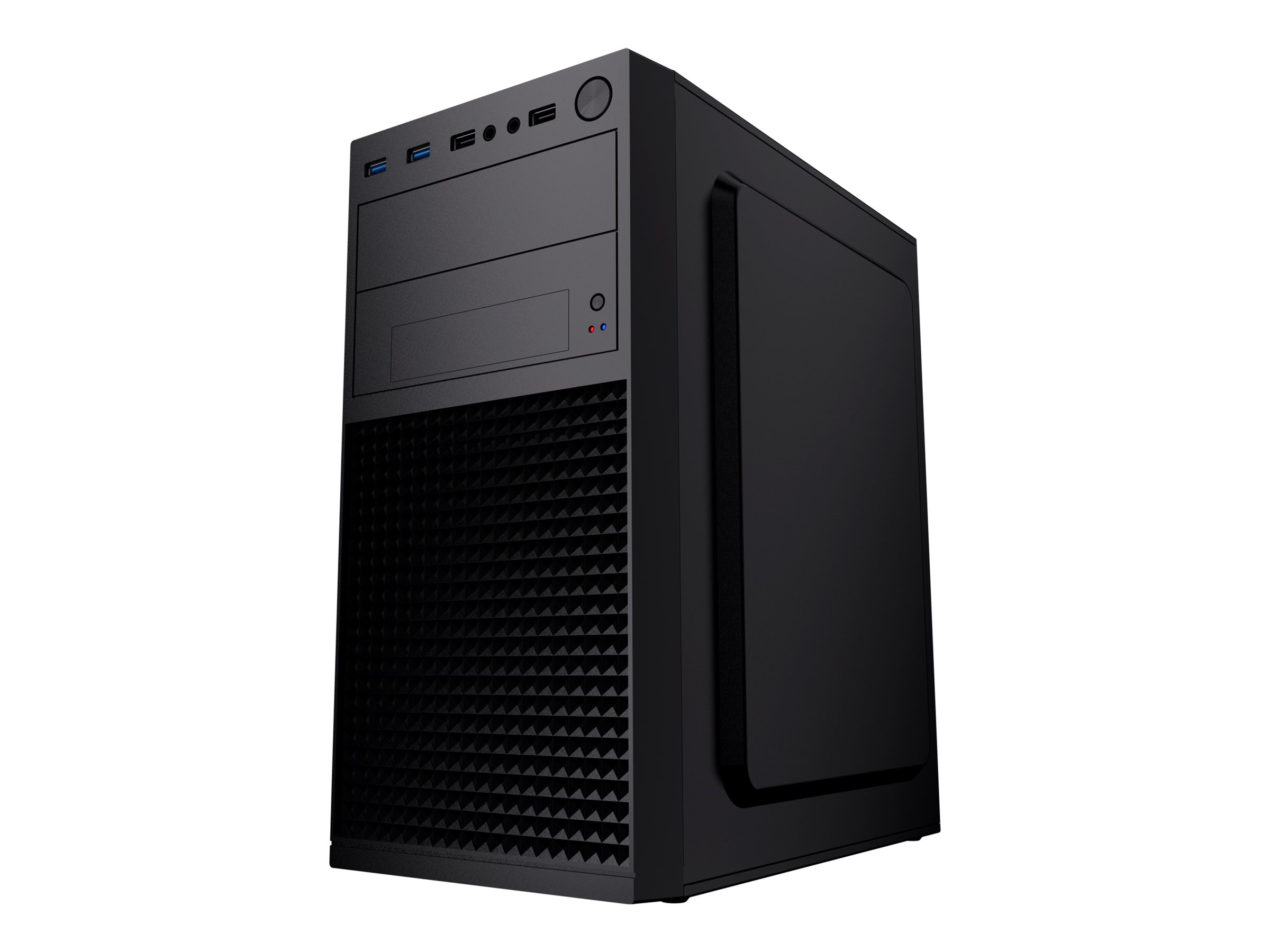 Gembird Fornax K300 - MT - micro ATX - Kabinet - Tower - Sort
