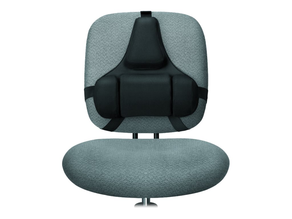 Fellowes Professional Series, Seat cushion, Sort, Professionel rygstøtte