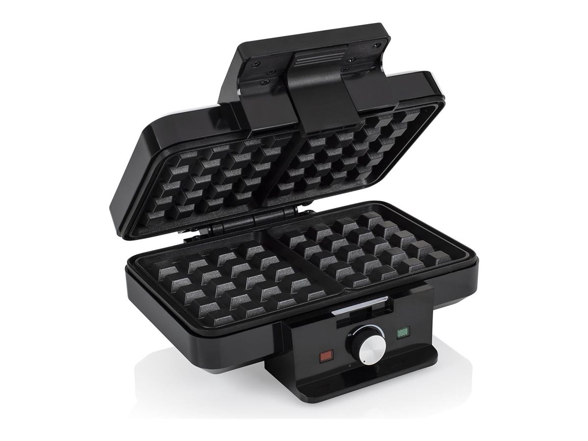 Tristar WF-1165, 2 vaffel/vafler, Firkant, Sort, Bakelit, Plast, 0,7 m