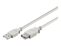 goobay USB forlængerkabel 60cm Grå
