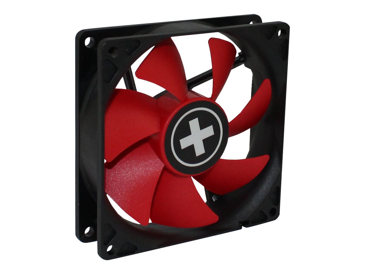 Xilence Performance C Series XPF80.R Fan 1-pack Sort Rød 80 mm