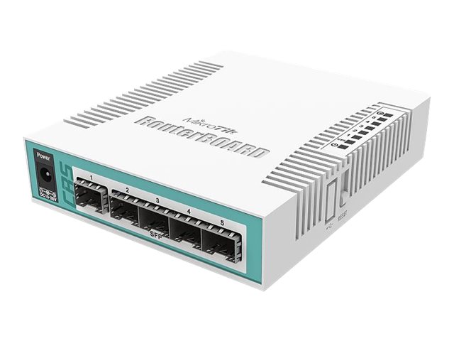 MikroTik RouterBOARD Cloud Router Switch CRS106-1C-5S Switch 6-porte Gigabit PoE