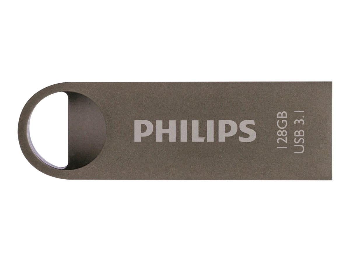 Philips FM12FD165B Moon edition 3.1 - USB flash drive - 128 GB - 128GB - USB Stick