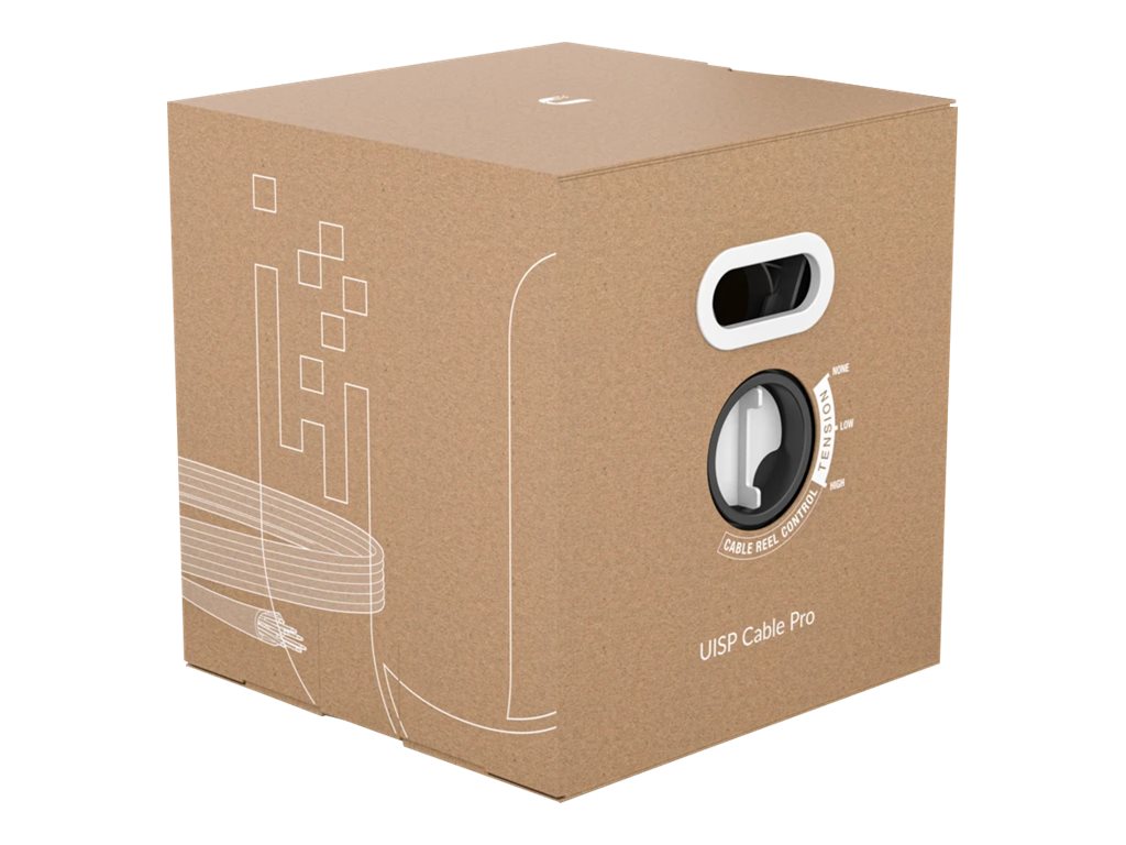 Ubiquiti UISP Cable Pro CAT 5e Afskærmet parsnoet (STP) 305m Bulkkabel Sort