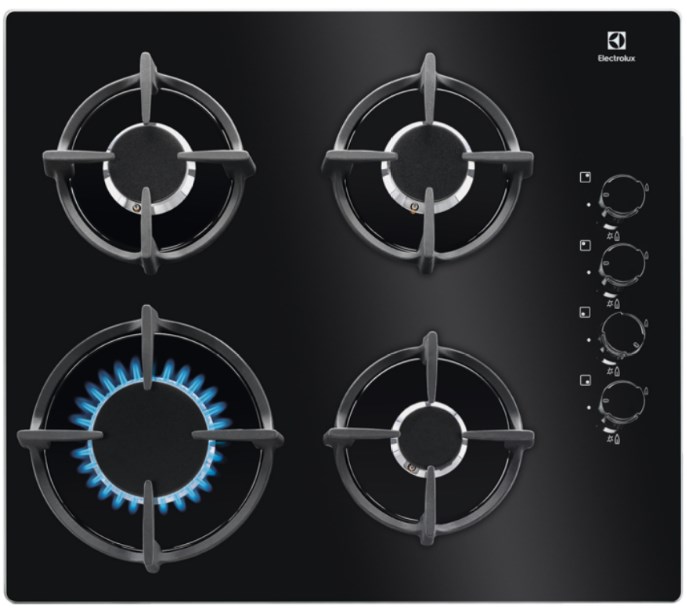 Electrolux EGG6407K Gaskomfur billede