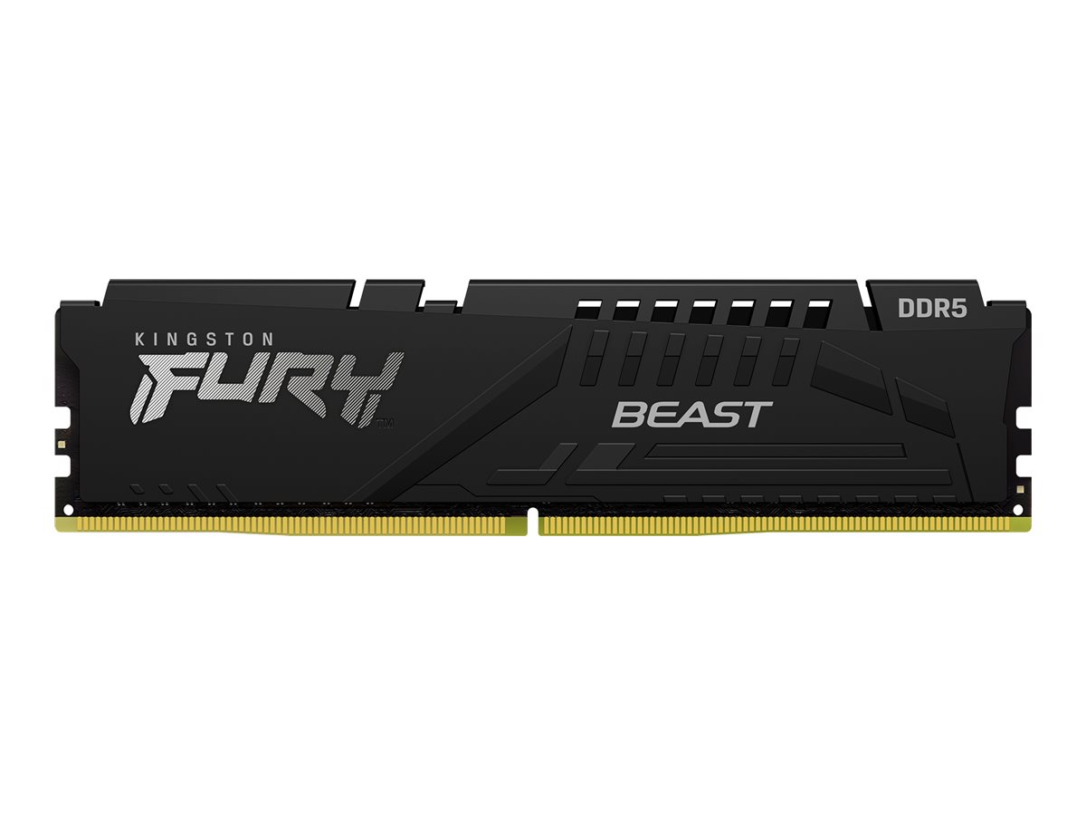 Kingston FURY Beast DDR5-5600 - 64GB - CL40 - Dual Channel (2 pcs) - Intel XMP - Sort