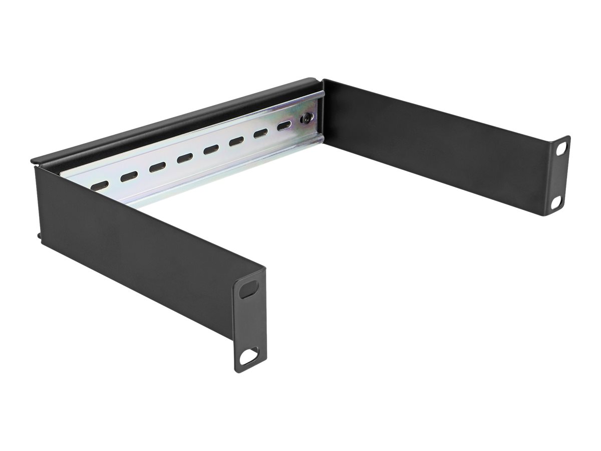 Delock Rackmonteret Din-skinne 1u 10 tommer
