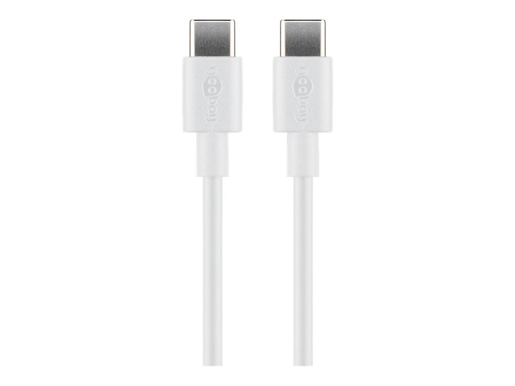goobay USB Type-C kabel 50cm Hvid