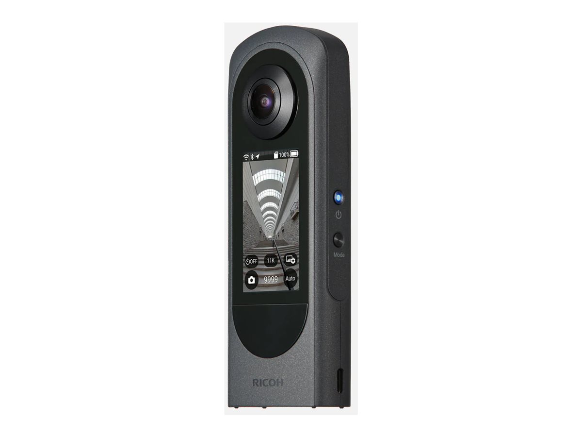 Ricoh THETA X (2023) - 360° Videokamera - 5.7K / 30 fps - 48.0 MP - flash 46 GB - flashkort - Wi-Fi, Bluetooth