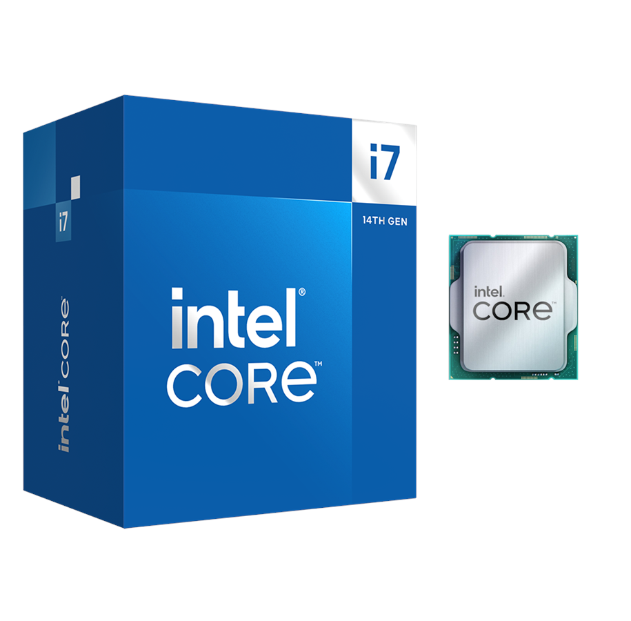 Intel Core i7-14700 Raptor Lake-S CPU - 20 kerner - 2.1 GHz - Intel LGA1700 - Intel Boxed