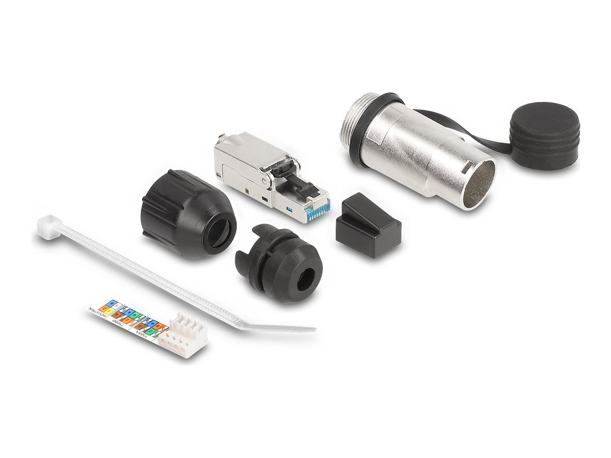 DeLOCK CAT 6a Netværk-konnektor