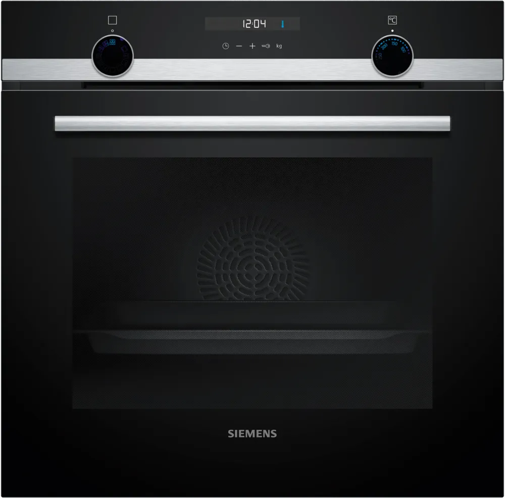 Siemens iQ500 HB517GBS3 - Ovn - til indbygning - niche - bredde: 56 cm - dybde: 55 cm - højde: 58.5 cm - med selv-rengøring - Klasse A+ - rustfrit stål