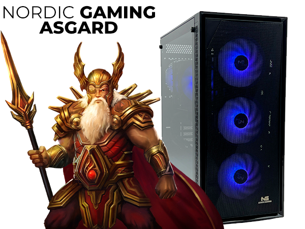 Nordic Gaming Asgard Odin V3 Gaming PC | Ryzen 5 7500F 32GB RTX 5070 1TB