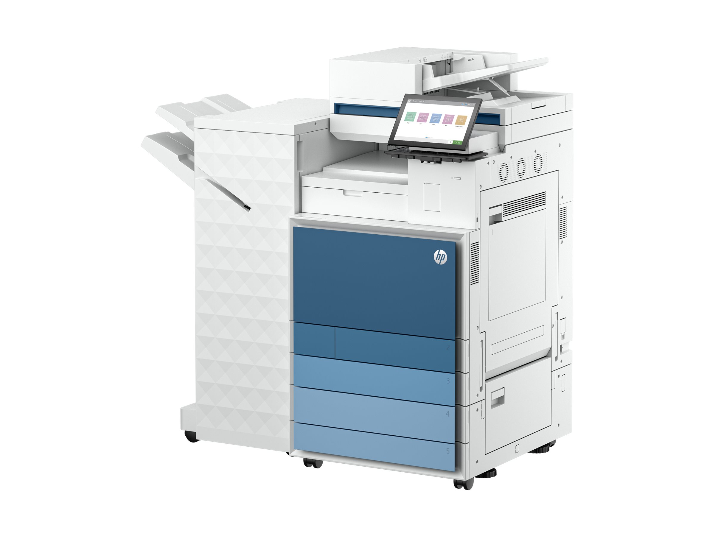HP LaserJet Enterprise Flow MFP 8801z+ Multifunktion - Farve - Laser
