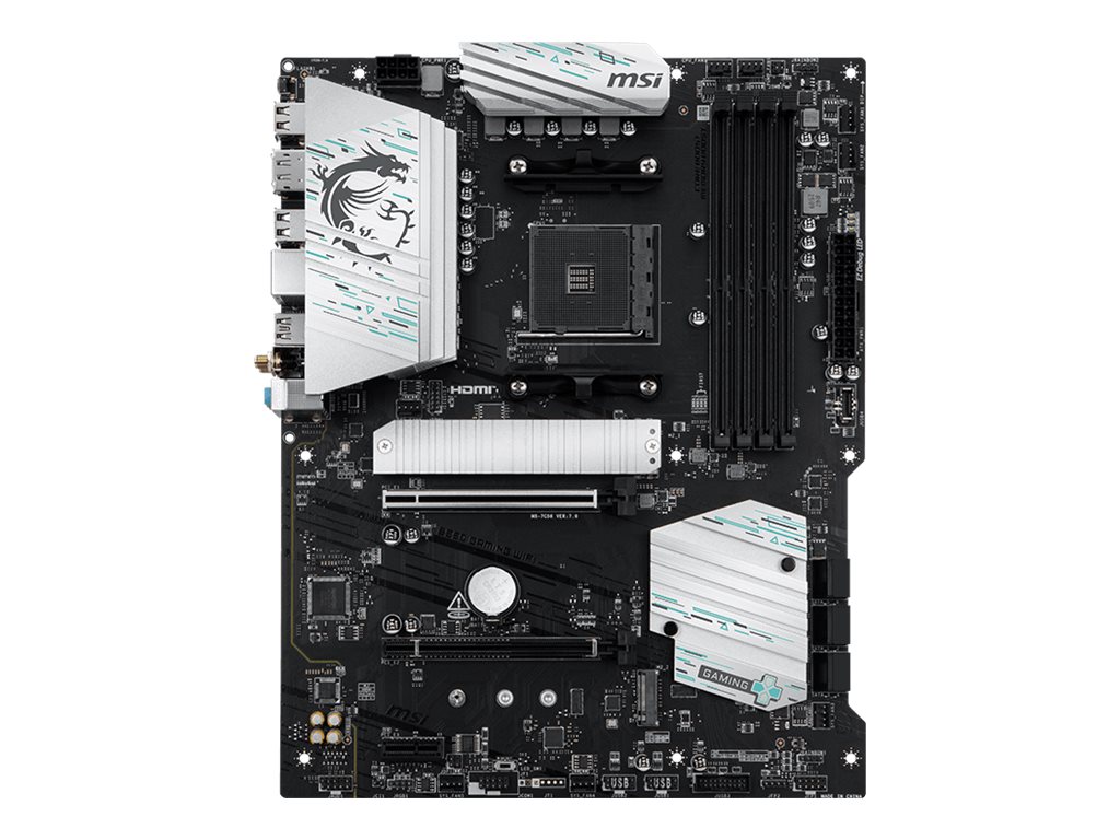 MSI B550 GAMING WIFI - motherboard - ATX - Socket AM4 - AMD B550 Bundkort - AMD B550 - AMD AM4 socket - DDR4 RAM - ATX