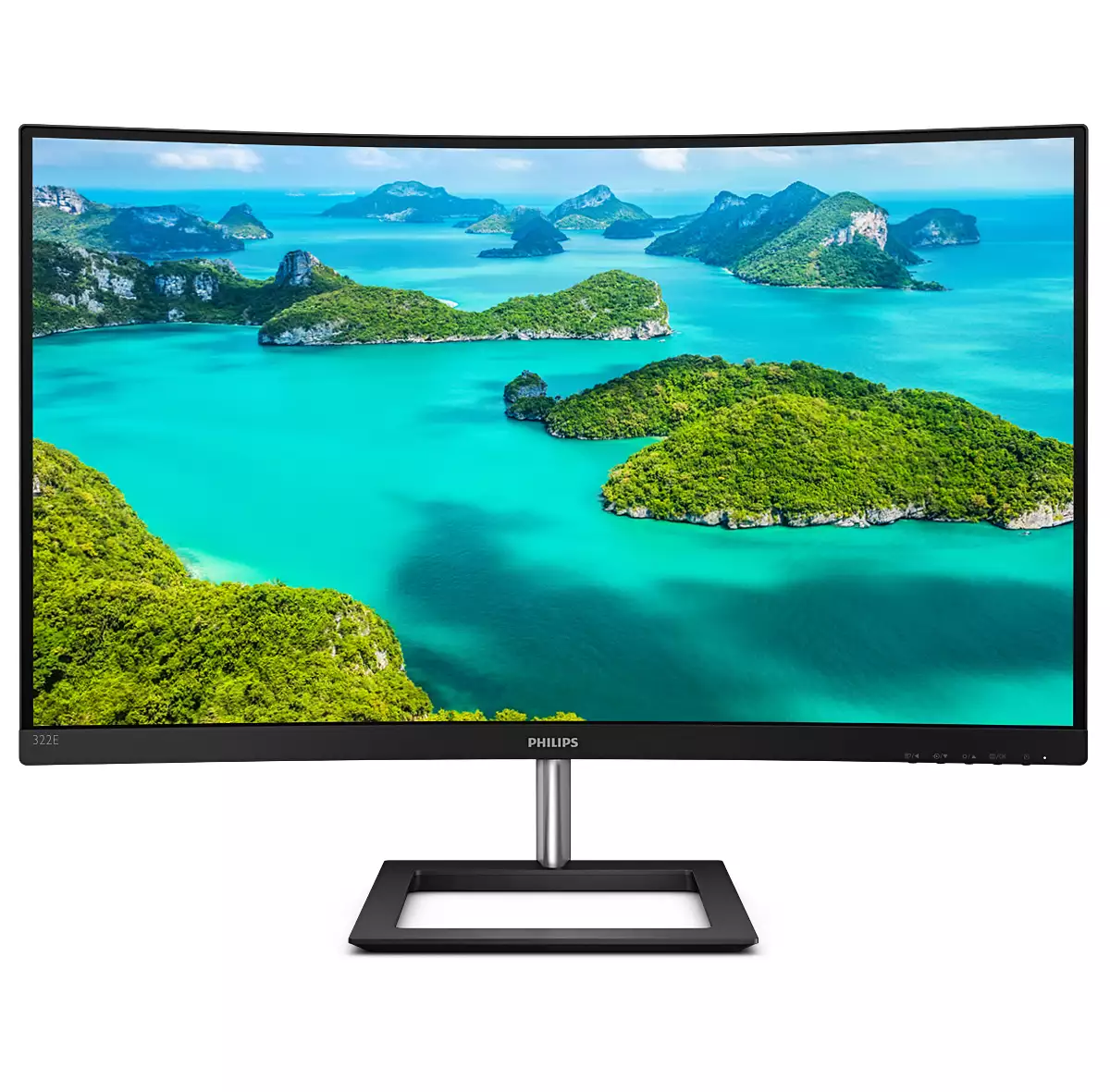 Philips E Line 322E1C/00 LED display 80 cm (31.5) 1920 x 1080 pixel Fuld HD LCD Sort