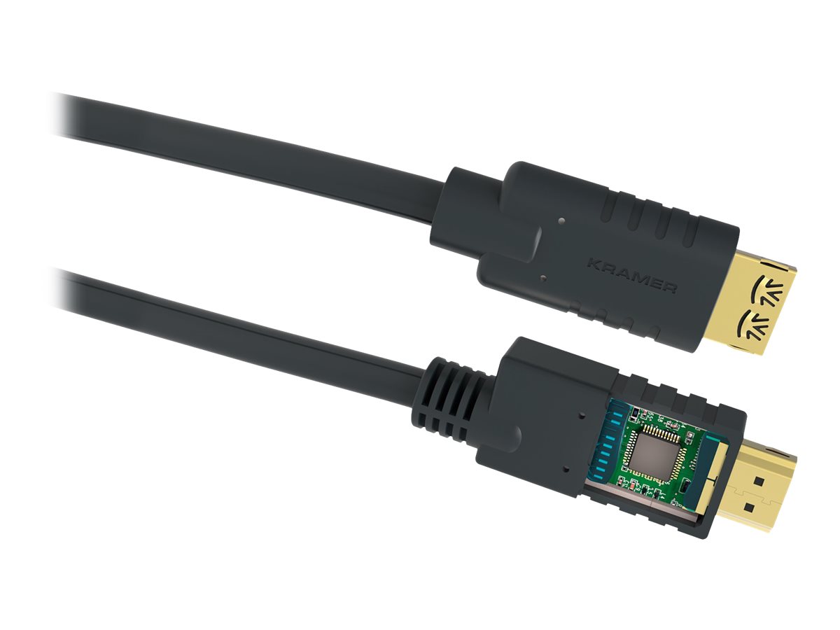 Kramer CA-HM Series HDMI-kabel med Ethernet 15.2m Sort