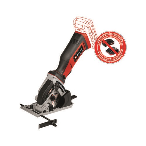 Einhell TE-CS 18/89 Li - Solo, Træ, Sort, Rød, 8,9 cm, 2500 rpm, Batteri, 18 V - SOLO