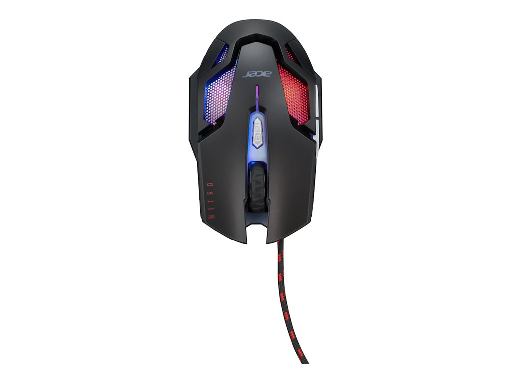 Acer Nitro Gaming Mouse II NMW200 - Gaming Mus - Optisk - 6 knapper - Sort
