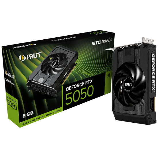 Palit GeForce RTX 5050 StormX NVIDIA GeForce RTX 5050 8GB