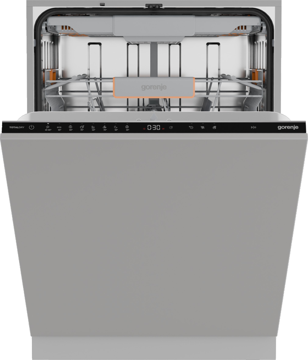 Gorenje GV663B65XXL opvaskemaskine Under bordplade 14 kuverter D billede