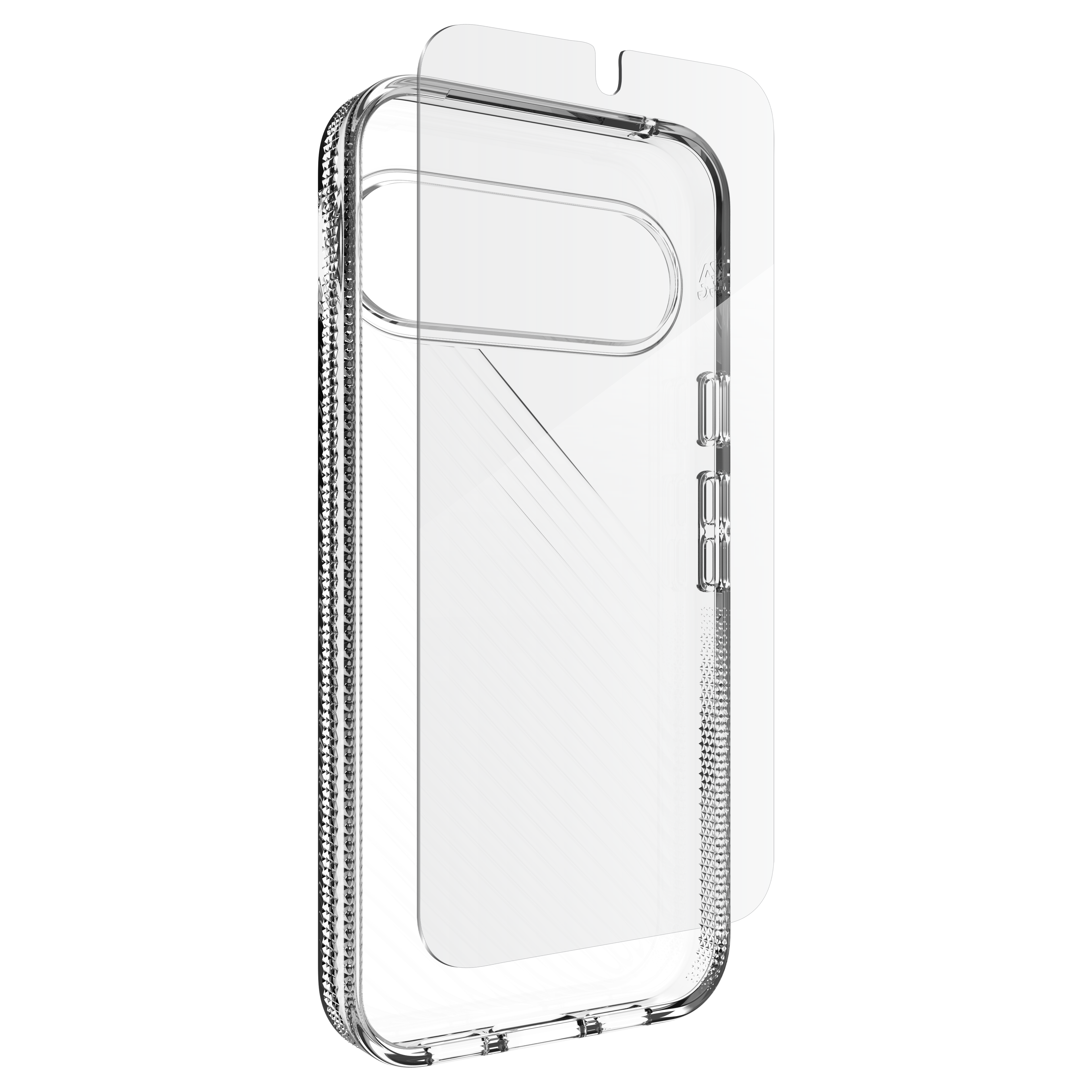 ZAGG Luxe & Glass 360 mobiltelefon etui 17 cm (6.7") Cover Transparent
