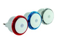 REV Nightlight LED SET w.D.0,8W ws 0029340002 Natlys Round LED (RGB) Hvid