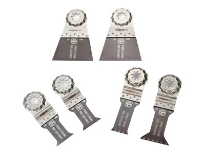 FEIN Tilbehørssæt E-Cut Plus Wood & Metal  6 dele (35222967030) - Universel Bladsæt til FEIN Multitools