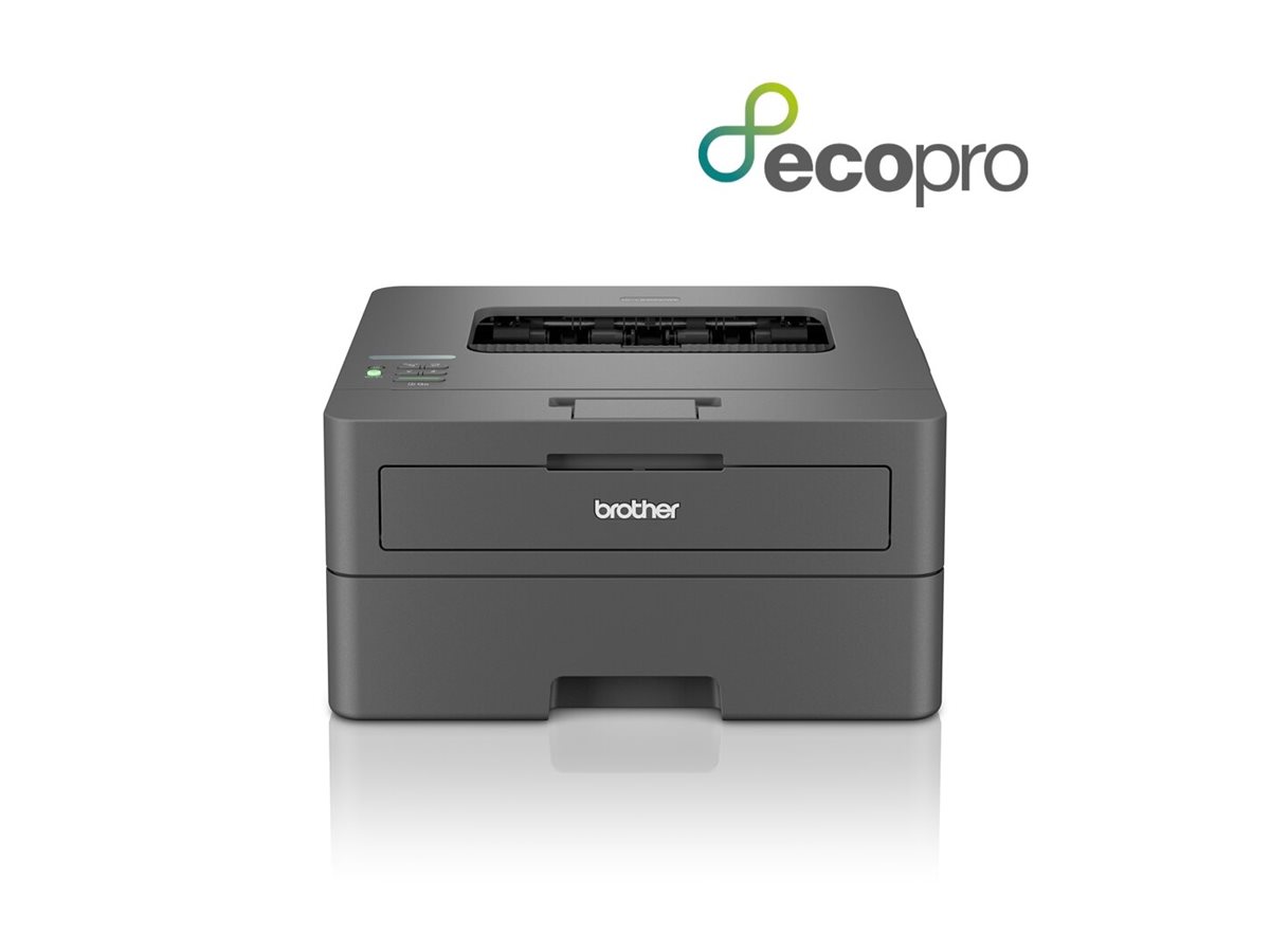 Brother HL-L2400DWE - Printer - S/H - Duplex - laser - A4/Legal - 1200 x 1200 dpi - op til 30 spm - kapacitet: 250 ark - USB 2.0, Wi-Fi(n)