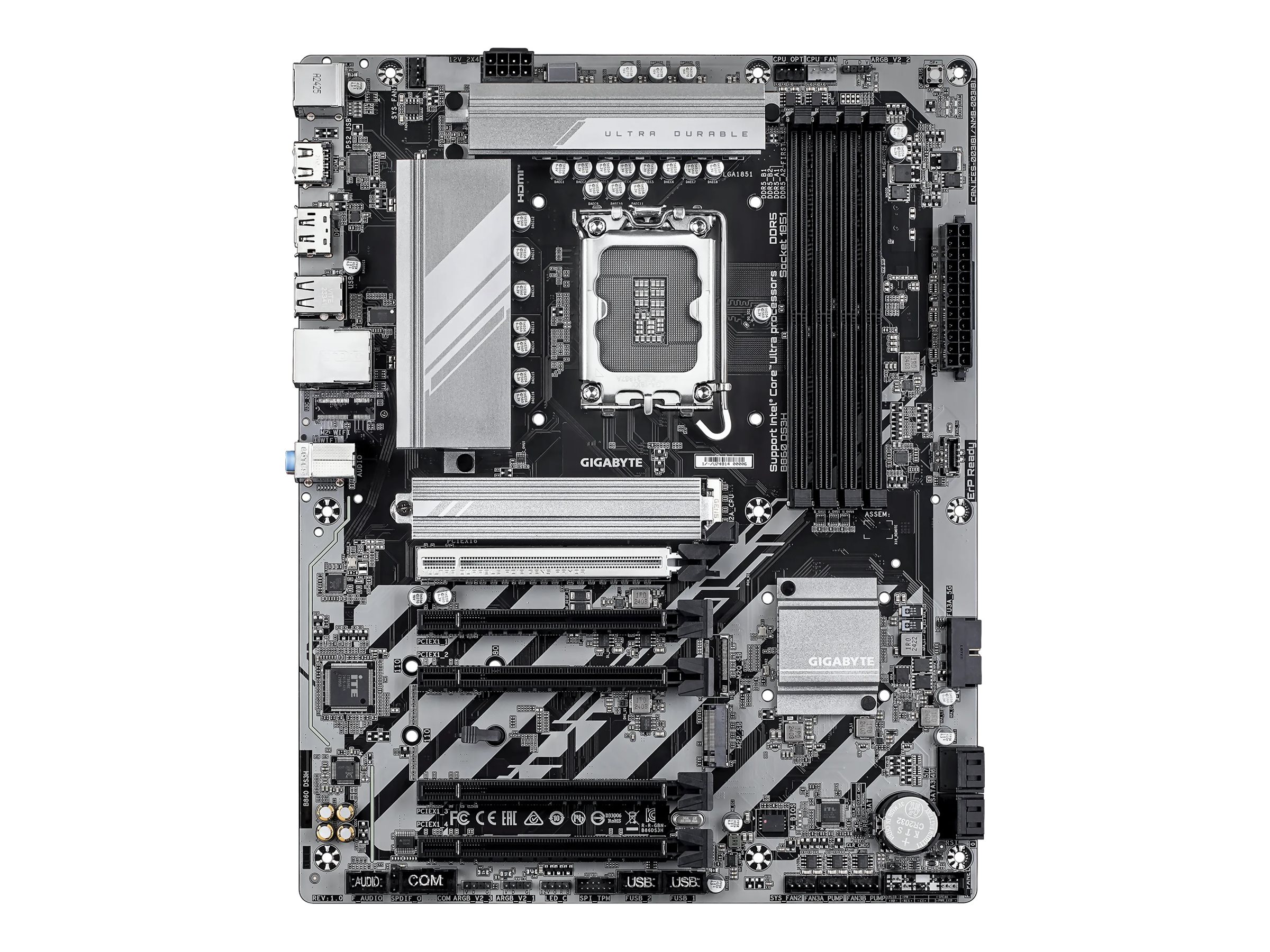 Gigabyte B860 DS3H ATX LGA1851 sokkel Intel B860