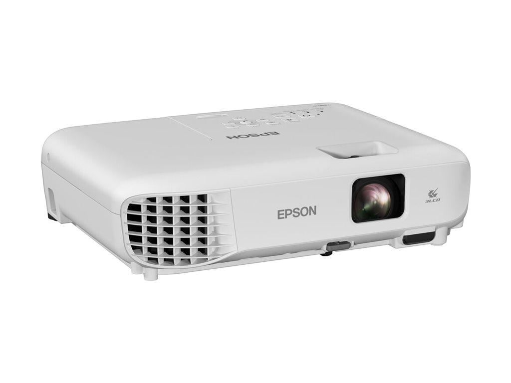 Epson Projektor EB-W53 - 3LCD projector - portable - white - 1280 x 800 - 4000 ANSI lumens