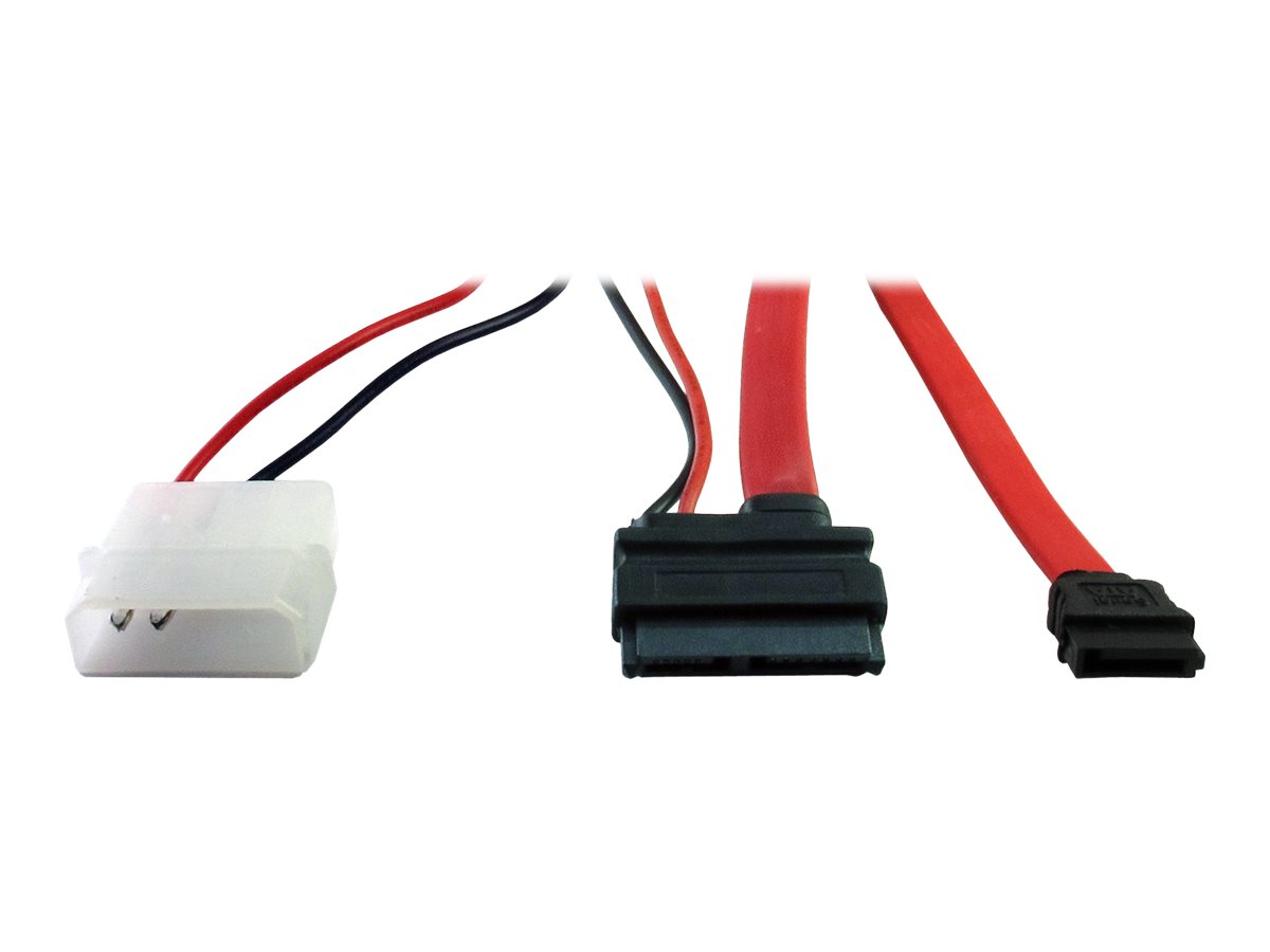 Inter-Tech Seriel ATA-kabel Rød 60cm