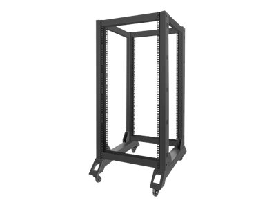 Lanberg OR01-6822-B - 22U - Open Frame Rack Cabinet