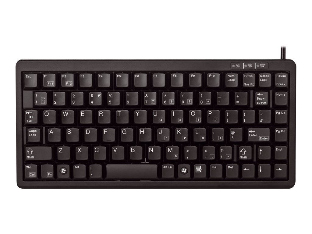 Cherry Compact-keyboard G84-4100 - Tastatur Ledningsført Us Engelsk