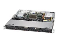Supermicro SC813M FTQC-350CB2 Rackversion ATX 350Watt Strømforsyning Sort