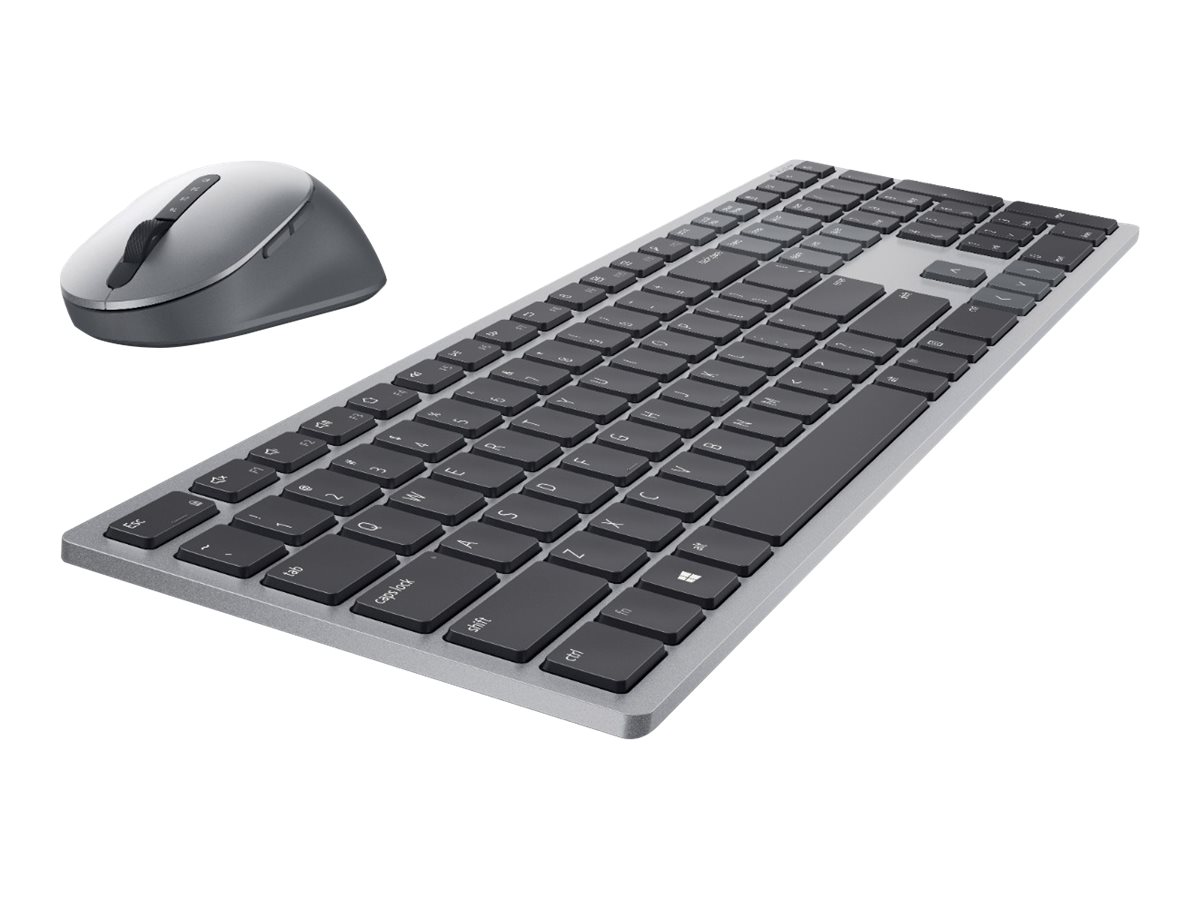 Dell Premier Wireless Keyboard and Mouse KM7321W Sæt med mus og tastatur Saks Trådløs US International