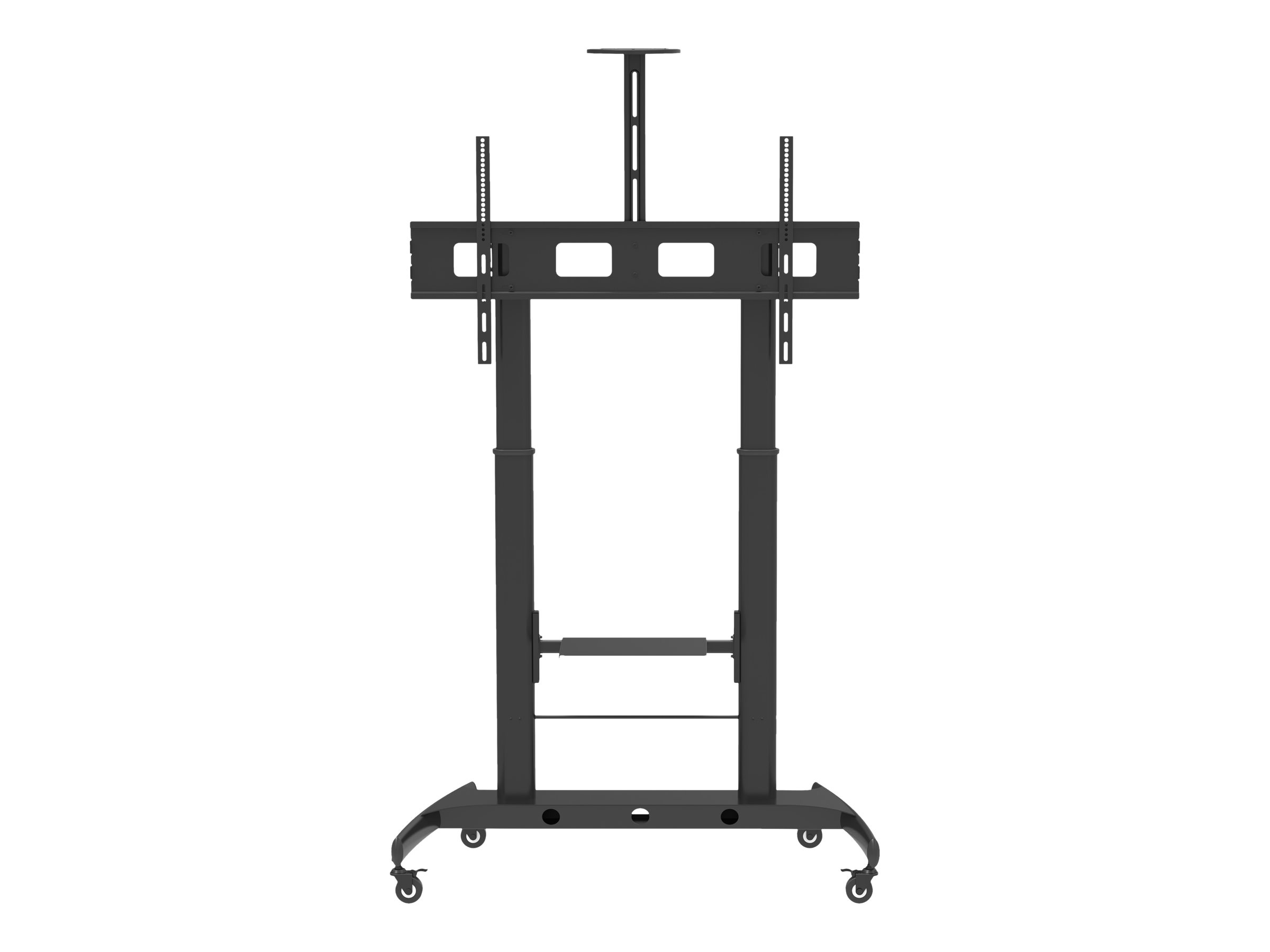 TECHLY - cart - for TV / AV equipment / camera - black - Maks 120 kg - Maks størrelse 52"-110"