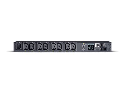 CyberPower Switched Metered-by-Outlet PDU81004 Strømfordelingsenhed 8-stik 15A Sort 3.05m