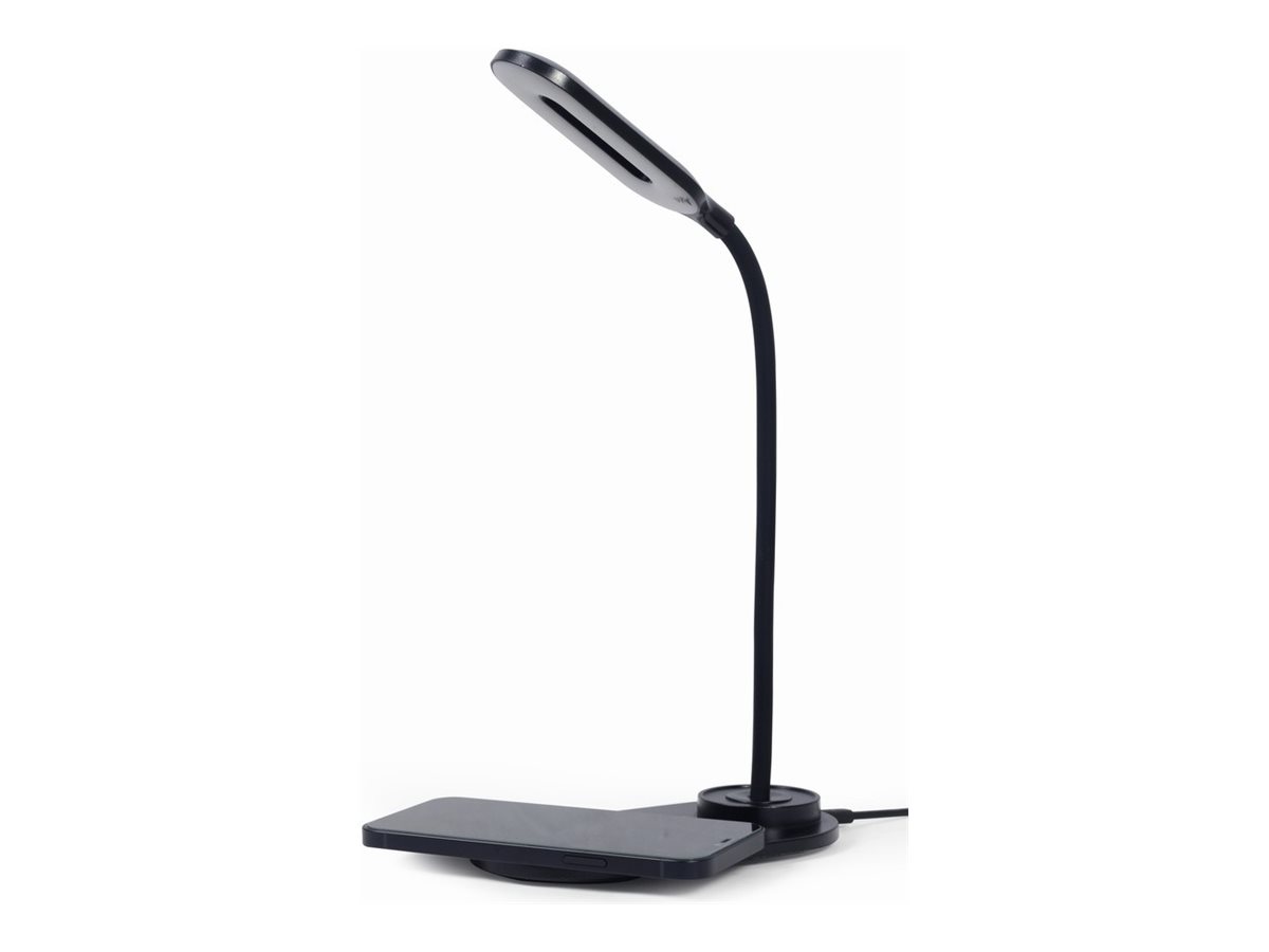 Gembird TA-WPC10-LED-01 Desk lamp with wireless charger 15.3W 2893-7072K Kølig hvid/varm hvid/naturligt hvidt lys