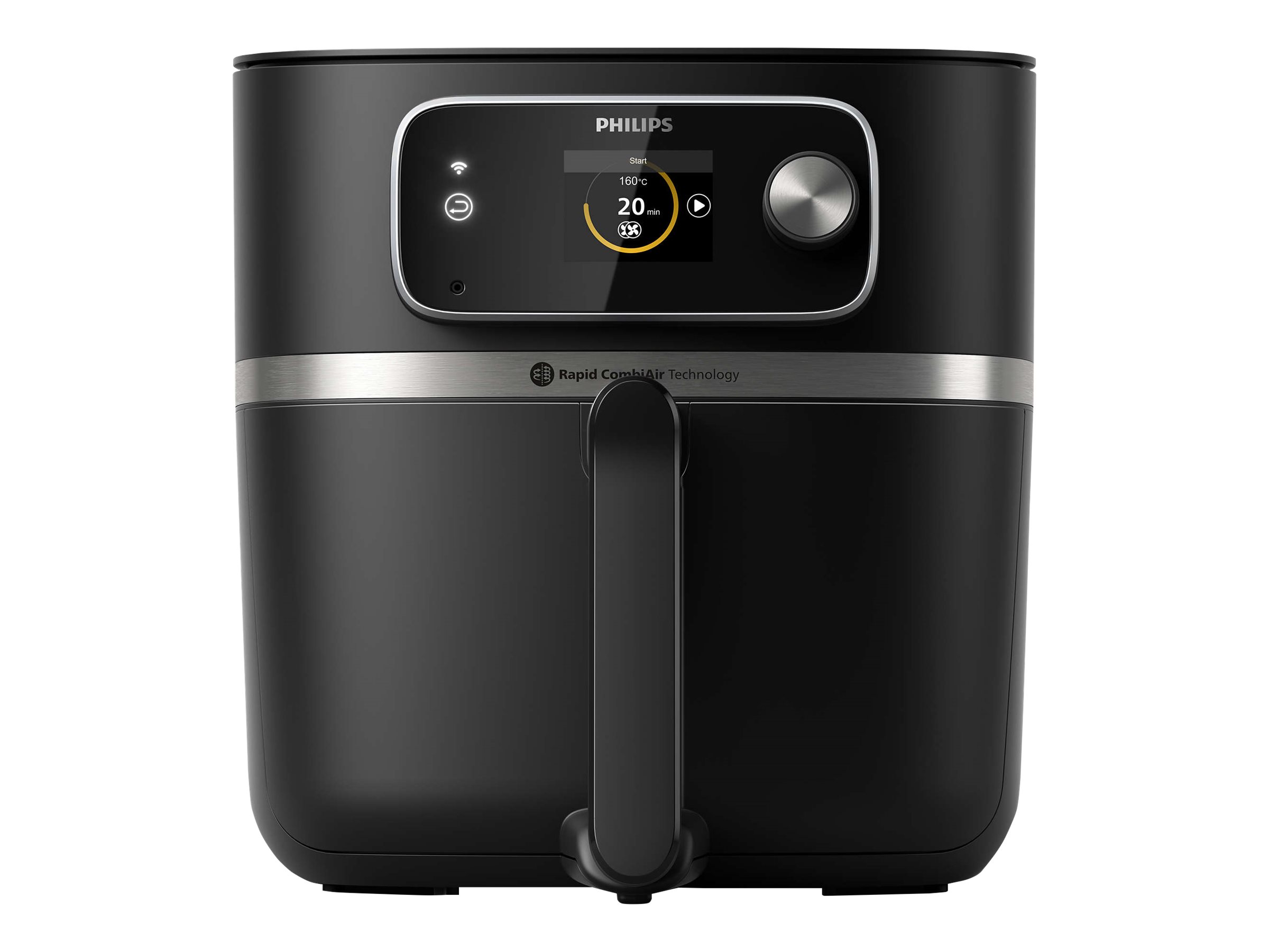Philips 7000 Series HD9880 Airfryer Combi XXL - Varmluftsrister - 8.3 liter - 2200 W - sort