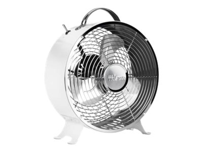 Tristar VE-5967, Husholdning ventilator, Sølv, Hvid, Bord, Metal, 49,5 dB, 1800 rpm
