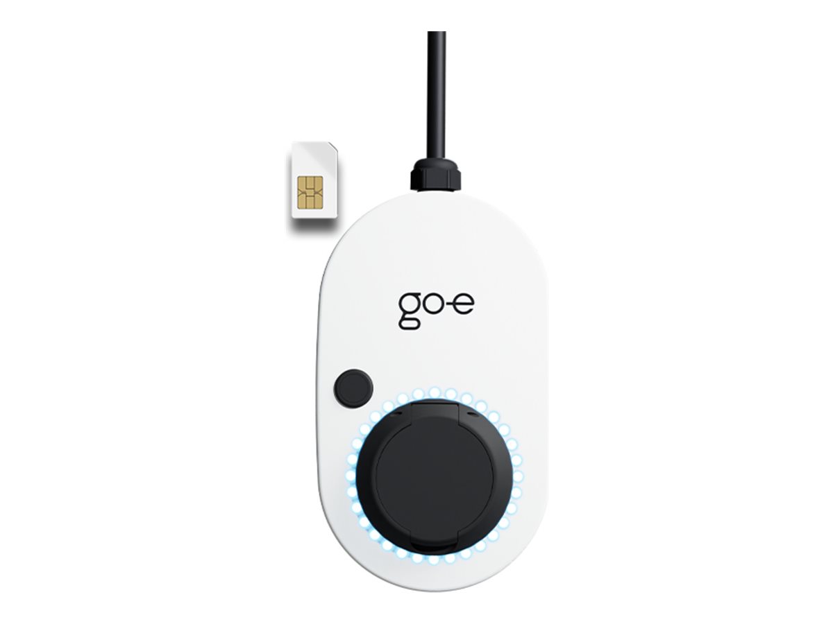 go-e Charger Gemini 2.0, 11 kW (16A 3-phase), wallbox (white/black, without cable, 4G/LTE)
