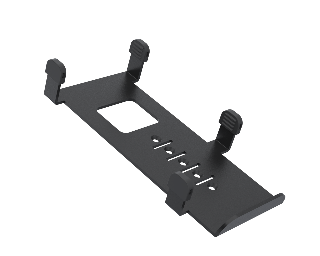 Ergonomic Solutions SpacePole Payment CAS100-MN-02 tilbehør til POS-system POS-montering Sort Metal