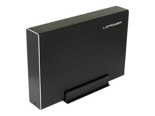 LC Power LC-35U3-Becrux - Lagringspakning - 3.5 - SATA 6Gb/s - USB 3.0 - sort